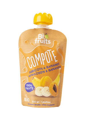 Compote abricots & bananes