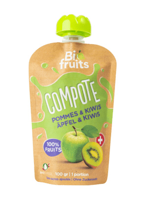 Compote pommes & kiwis