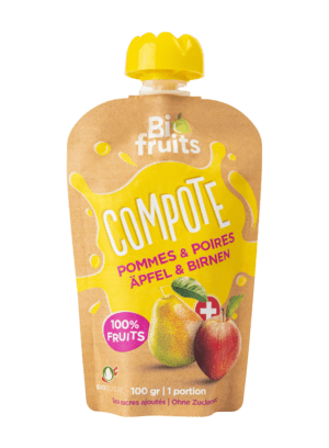 Compote pommes & poires