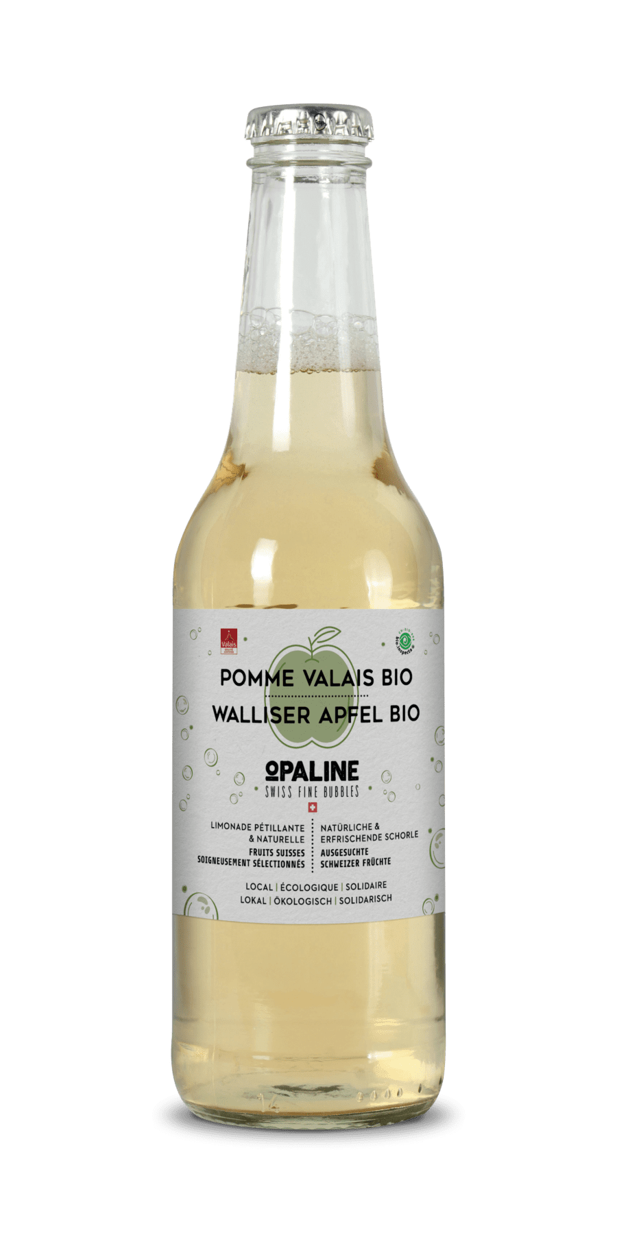 Pomme pétillant du Valais Bio